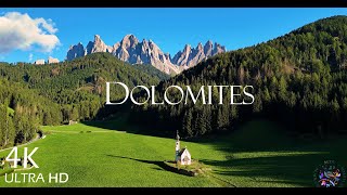 Dolomites | Italy | 4K Scenic Film With Calming Epic Music