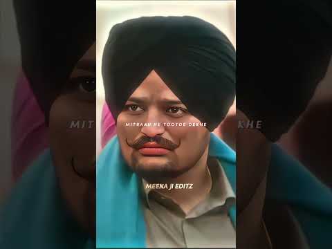 Taare X Sidhu Moose Wala Edit | Taare Slowed Reverb | Sidhu Moose Wala Whatshapp Status | #shorts