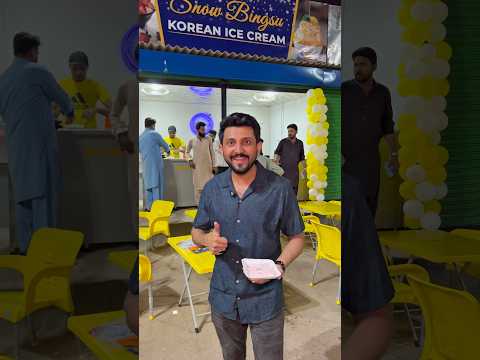 Live korean Icecream in pakistan  #shorts #dumhybhae #korangi