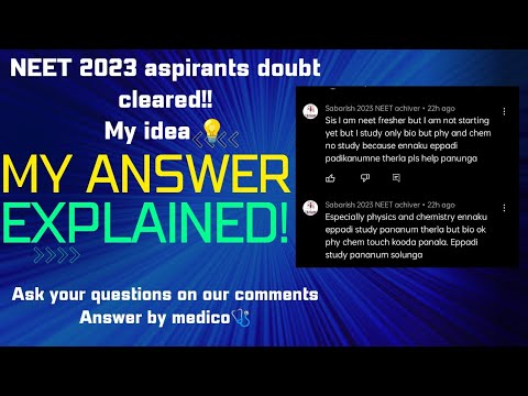 how to study physics and chemistry for neet in tamil | NEET 2023 tips tamil | #neet2023 #neetexam