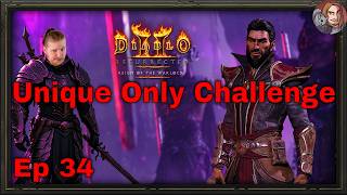D2R Challenge Randomizer! Ep 34 (Unique Items Only...)
