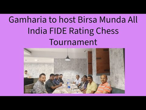 1st Birsa Munda All India FIDE Rating Chess Tournament Gamharia, Chess Events Calendar October 2024