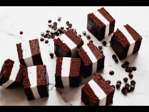 Vegan Chocolate Haupia Gelato Sandwich