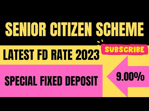 Senior Citizen Fixed Deposit Interest Rate 2023| Highest FD Interest Rate #fd #roi #bank