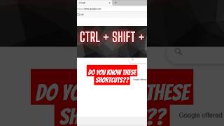 5 Browser Shortcuts You MUST know in 2025 !! #techfixes #techhacks #browsertips #shortcuts