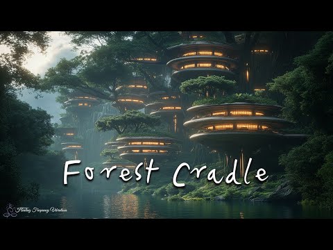 Forest Cradle - Ethereal Meditation Music | Sleep & Relaxation Ambience | 432Hz + 528Hz + 639Hz