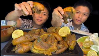 PORK 🐷  CURRY MUKBANG 🔥🔥🤤😋 || Oksa Thongba Mukbang #porkbelly #mukbang #manipurimukbang