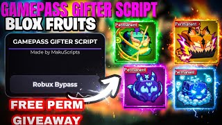 *UPDATE* GamePass Gifter Script Blox Fruits Script | OVERPOWERED, UNDETECTED, FREE PERM