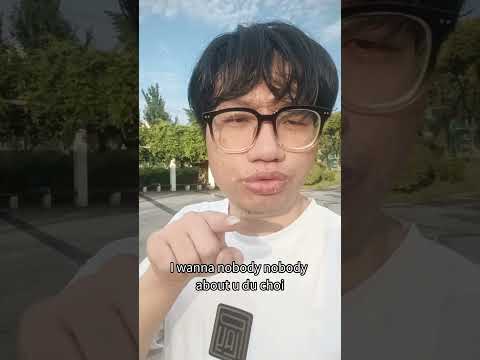 I WANA NOBODY NOBODY BUT YOU drudrudru…… #搞笑