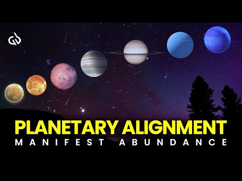 2025 Cosmic Planetary Alignment: Powerful Manifestation Portal, 888 HZ