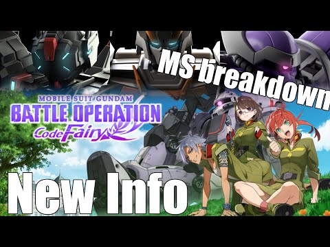 Gundam Battle Operation Code Fairy - Single Player Mode & MS Breakdown