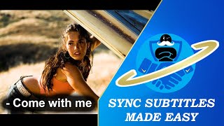 Synchronising subtitles with speech recognition, batch processing and multi language support