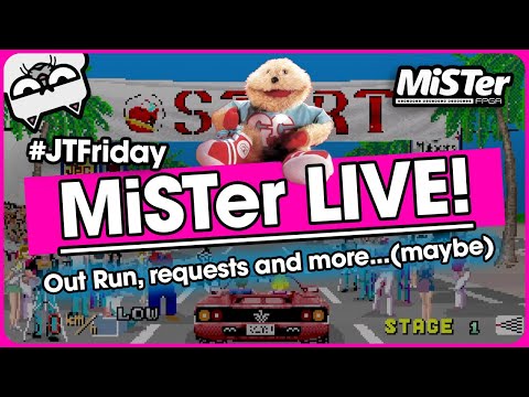 LIVE! MiSTer Out Run is here!! #JTFriday