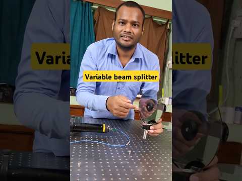 Variable beam splitter #experiment #physics #science #shorts #viralshort #youtubeshorts #ms