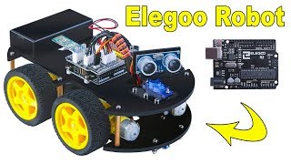 Elegoo ROBOT DIY with Arduino TUTORIAL and TEST