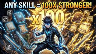 Main Game Hack Makes Every Skill 100 Times Stronger! | Manhwa Recap