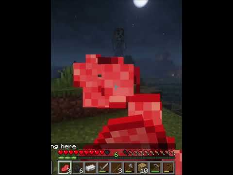 I found giant Alex in my world... 😨😱 #shorts #minecraft #scary #horror