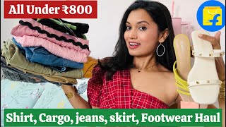 Flipkart Haul || Jeans,Cargo, Trousers, Skirt,Footwear Haul #flipkarthaul