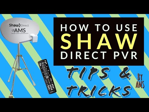 Shaw Direct PVR! Record your favorite shows? Did you know it could do this...