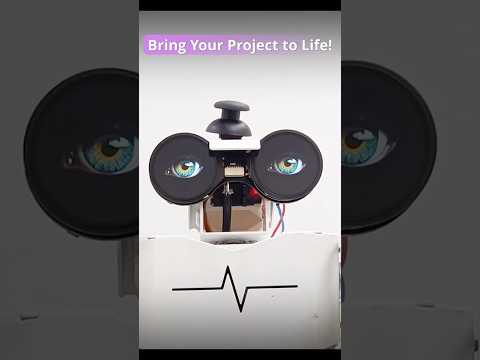 Dual Touchscreen Realistic Eye Display! 👁️