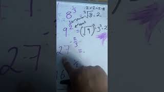 Fractional Powers Fractional Indices #maths #edexcel #exam #education #dothingsyoudontwanttodo