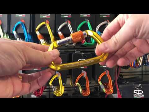 CT D-Shape Screw Gate Carabiner