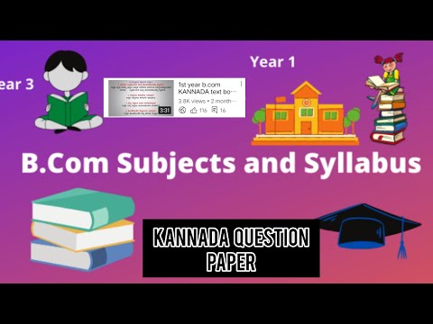 NEP New Syllabus 1st sem Kannada Model Question Paper