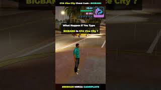 GTA Vice City Cheats Codes | Zeeshan Mirza Gameplays (ZMG) #gta #gtavc #cheatcodes #gaming #shorts