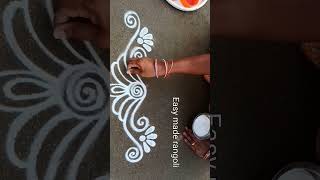 #sideborders #rangoli  #indianfestivaldecor #easyrangoli #beautiful @easymaderangolicreations