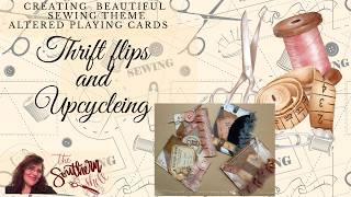 Altered Playing Cards Trash to Treasure