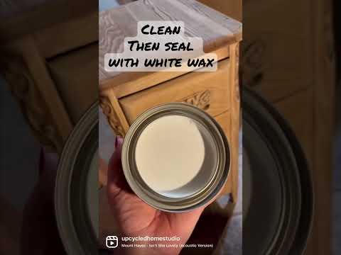 Vintage vanity into nightstands makover