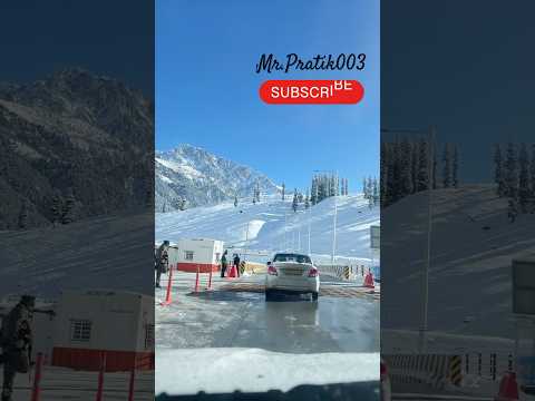 Mini Switzerland in india 🥰 #kashmir #ladakh #couple #love #trending #shorts #ytshorts #snow