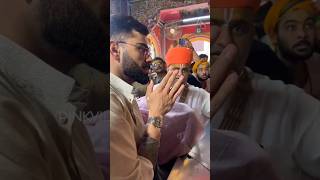 Anushka Sharma & Virat Kohli Visit Hanuman Garhi Temple🧿 | #shorts #couple #bollywood #cricket #love