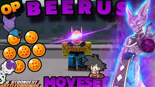 *NEW*💪👾Roblox tsb script | Beerus moveset from dragon ball | op 5th and 6th ability | op moveset!🟪