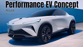 Acura Performance EV Concept Makes Global Debut
