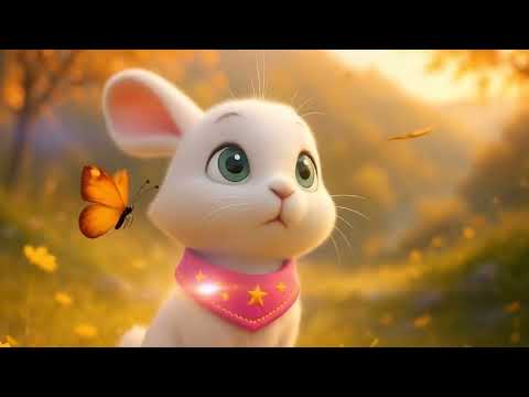 Cute Bunny Story खरगोश की मस्तीभरी छलाँगें क्यूट खरगोश हिप-हॉप Kids Funny Video Rabbit And Glowworm