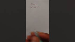 Solve for X? #shortmath #shorts #maths #matholympaid #mathproblem