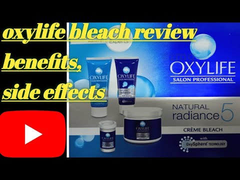 oxylife natural radiance 5 crème bleach review/ Benifits and side effects ||