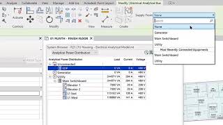 Electrical Analysis in Revit: Define conceptual distribution for load analysis (2 of 4)