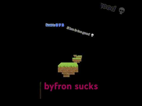 bro defied gravity 💀 #fyp #minecraft #shorts