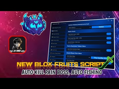 🔥 Blox Fruits OP Script | Auto Farm, Auto Boss, Race V4, ESP & More (No Ban)