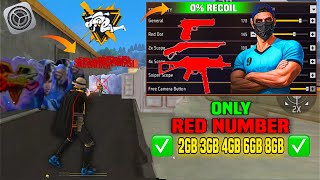 All Gun Headshot Sensitivity Setting After New OB52 Update | Free Fire Max Auto Headshot Sensitivity
