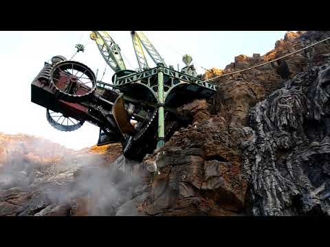 センターオブジアースの掘削機