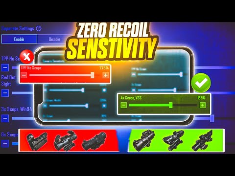 How to make your own Senstivity BGMI l Best Zero Recoil Senstivity with generate Ai.?