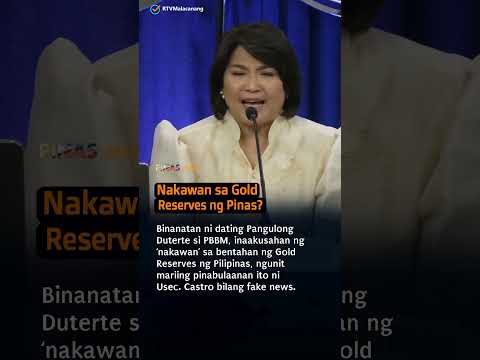 Nakawan sa GOLD reserves!!!?  #pinasnews