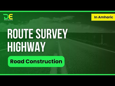 Route Survey Highway | Road Construction