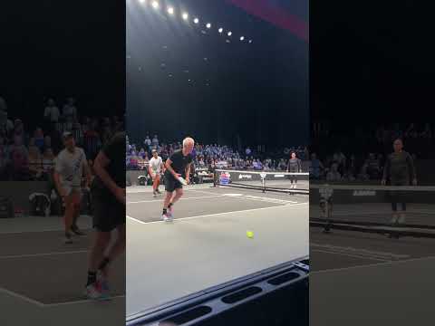 🤬 John McEnroe FLIPS OUT Because of This Call?! #johnmcenroe #pickleball #shorts