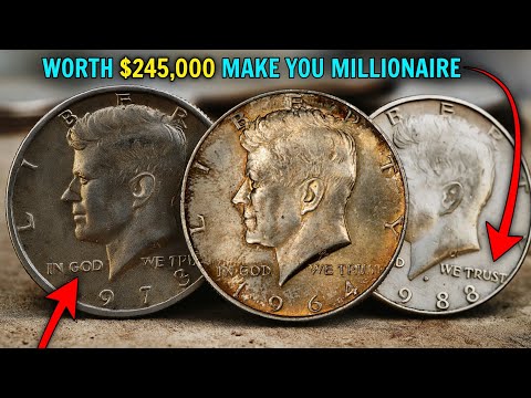 Top 6 Most Valuable Kennedy Half Dollars Could Make You Millionaire, Rare Old Coins To Look For