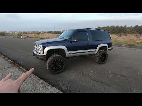 Project 97 2 Door Tahoe Update #12 -  New 6 Inch BDS Lift With 35x12.50x20's on 20x12 Moto Metals! 😱
