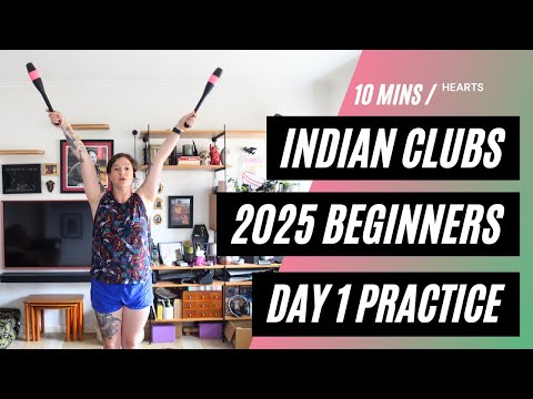 Indian Clubs for beginners 2025 short practice